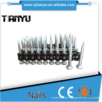 Mechanical galvanized gas plastic concrete pins